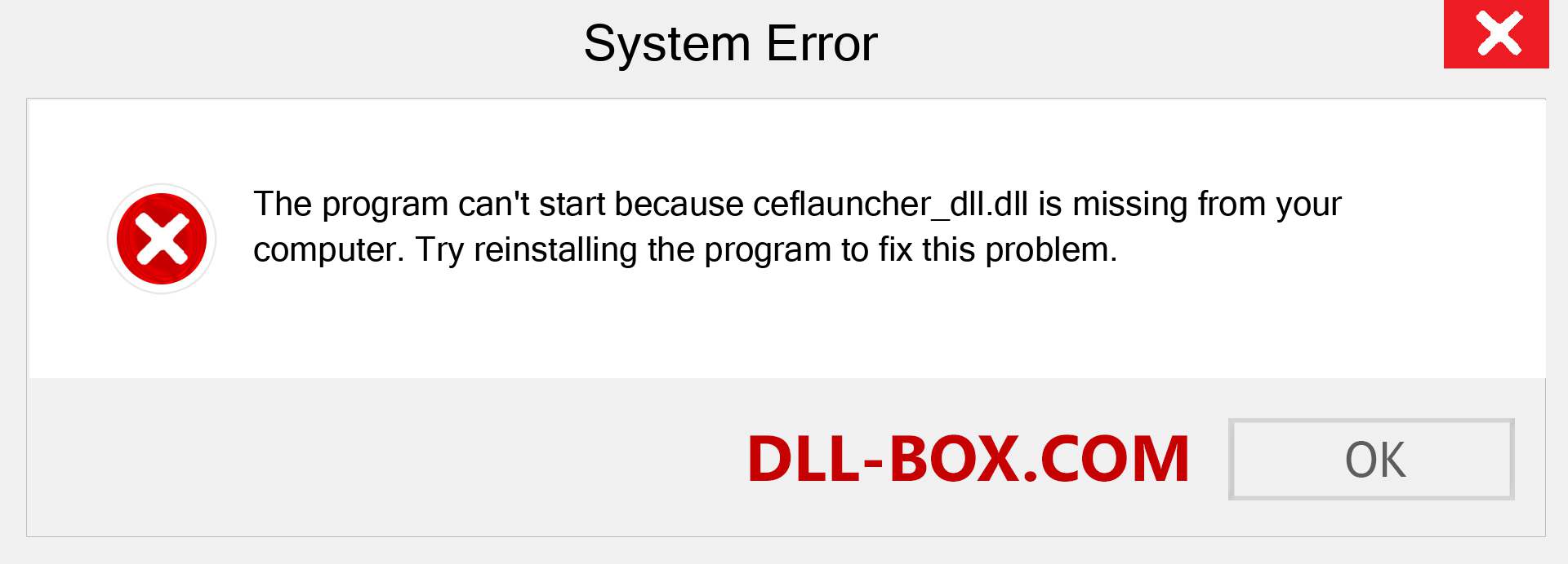  ceflauncher_dll.dll file is missing?. Download for Windows 7, 8, 10 - Fix  ceflauncher_dll dll Missing Error on Windows, photos, images